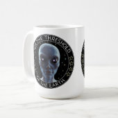 Alien Kaffeetasse (Vorderseite Links)