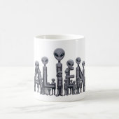 Alien Kaffeetasse (Mittel)