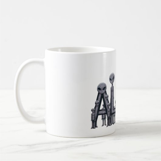 Alien Kaffeetasse (Links)