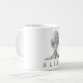 Alien Kaffeetasse (Vorderseite Links)