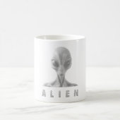 Alien Kaffeetasse (Mittel)