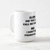 Alien Kaffeetasse (Vorderseite Links)