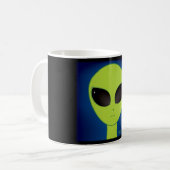 Alien Kaffeetasse (Vorderseite Links)