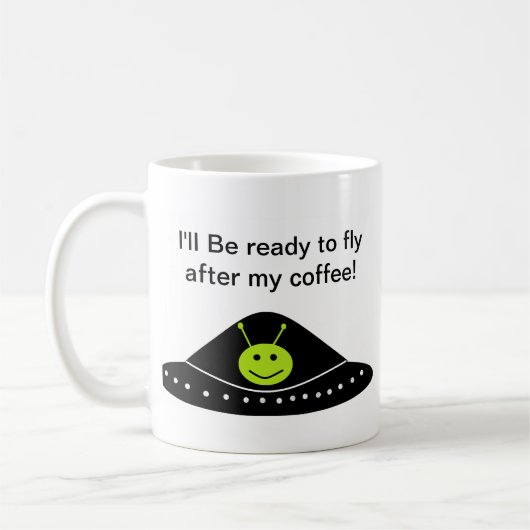 Alien Kaffeetasse (Links)