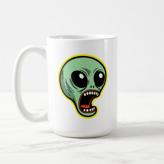 Alien Kaffeetasse (Links)