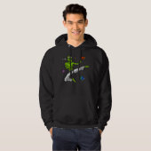 Alien Karate Martial Arts Hoodie (Vorne ganz)