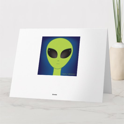 Alien Karte (Rückseite)