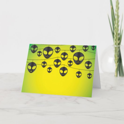 Alien Karte (Vorderseite)