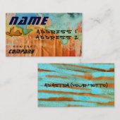 Alien-Karte Visitenkarte (Vorne/Hinten)