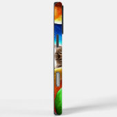 Alien-Katze in der Untertasse Case-Mate iPhone Hülle (Rückseite / Rechts)