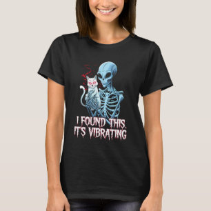 Alien-Katze Retro-SciFi-Humor 1 T-Shirt