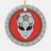 Alien Keramik Ornament (Hinten)