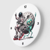 Alien Kidds Uhr tanzen (Winkel)