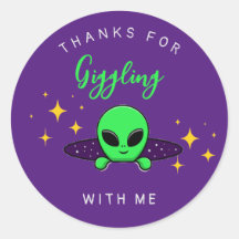 Alien Kindergeburtstag Gastgeschenk