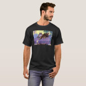Alien Kitty Dark T - Shirt (Vorne ganz)