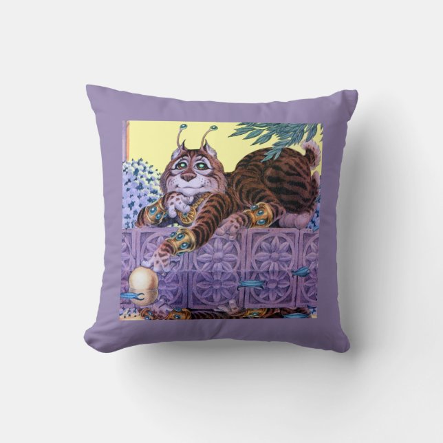 Alien Kitty Pillow Kissen (Vorderseite)