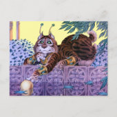 Alien Kitty Postcard Postkarte (Vorderseite)