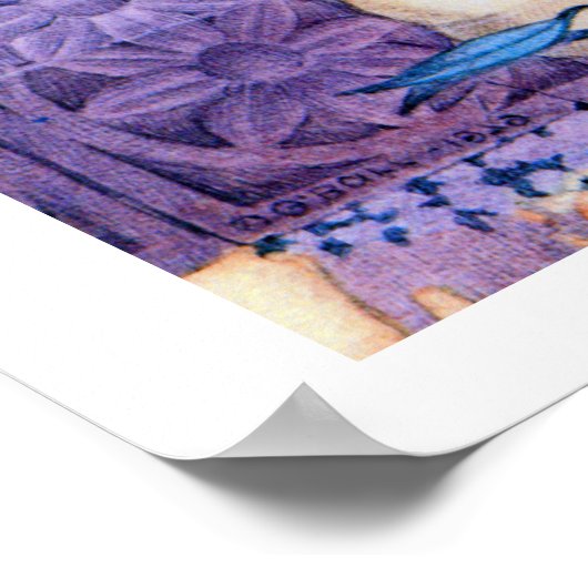 Alien Kitty Poster (Ecke)