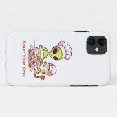 Alien-Koch-Katze-Donut-Kawaii-Design Case-Mate iPhone Hülle (Rückseite (Horizontal))