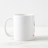 Alien-Koch-Katze-Donut-Kawaii-Design Kaffeetasse (Links)