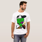 Alien kommt in Frieden T-Shirt (Vorne ganz)
