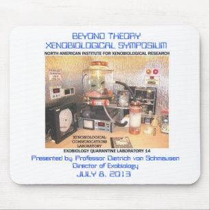 Alien-Kommunikations-Symposium-Mausunterlage Mousepad