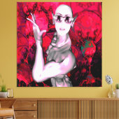 Alien Kontakt Leinwanddruck (Insitu (Wohnzimmer))