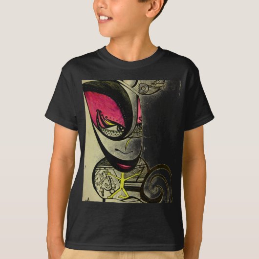 Alien-Konzept T-Shirt (Vorderseite)