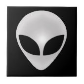 Alien-Kopf Fliese (Vorderseite)
