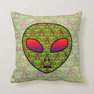 ALIEN-KOPF KISSEN