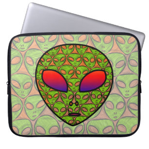 ALIEN-KOPF LAPTOPSCHUTZHÜLLE