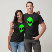 Alien-Kopf T-Shirt (Unisex)