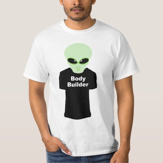 Alien-Körper-Erbauer T-Shirt (Vorderseite)