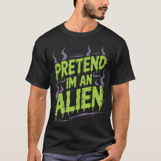 Alien-Kostüm T-Shirt