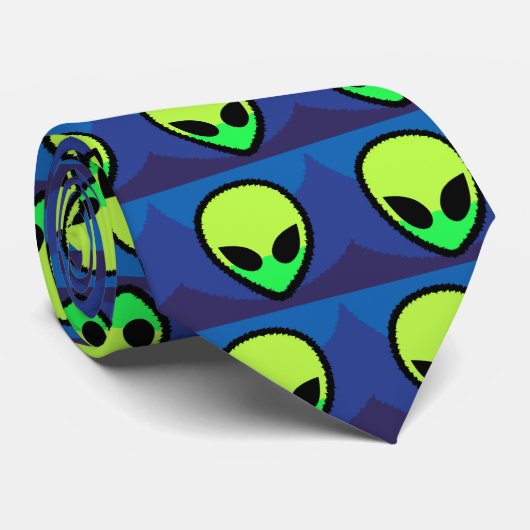 alien Krawatte (Gerollt)