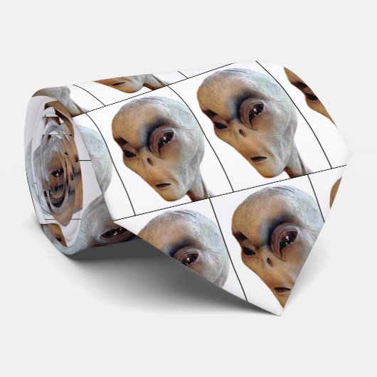 Alien Krawatte (Gerollt)