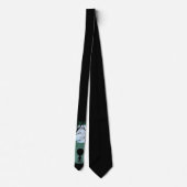 Alien Krawatte Gifts Gray Alien Necktie Alien Kuns (Rückseite)