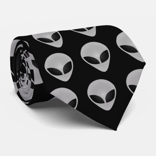 Alien-Krawatte Krawatte (Gerollt)
