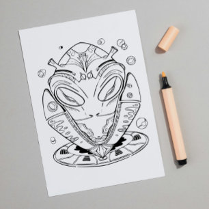 Alien: Kreaturen aus diesem Welt-Farbenplakat Poster