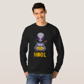 Alien Kryptowährungsbitcoin 1 T-Shirt (Vorne ganz)