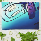 Alien Küchentuch (Gefaltet)