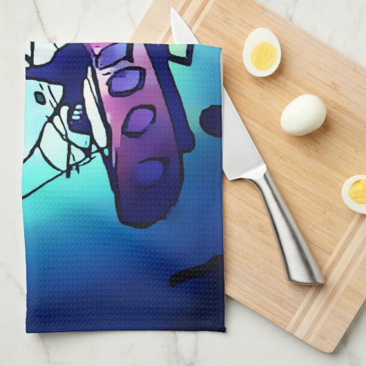 Alien Küchentuch (Viertel Falte)