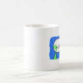 Alien-Kuh Kaffeetasse (Mittel)