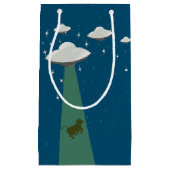 Alien Kuhentführung aus Saucer Kleine Geschenktüte (Vorderseite)