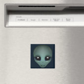 Alien Kühlschrankmagnet Extraterrestrische Geschen (In Situ (Geschirrspüler))