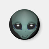 Alien Kühlschrankmagnet Extraterrestrische Geschen (Vorne)