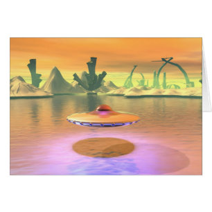 Alien Lake UFO Abfahrkarte