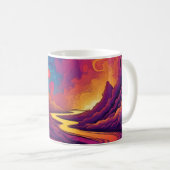 Alien-Länder Kaffeetasse (VorderseiteRechts)