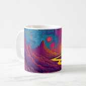 Alien-Länder Kaffeetasse (Vorderseite Links)
