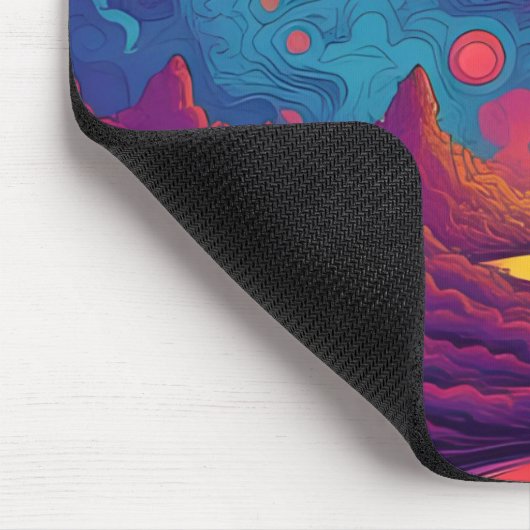 Alien-Länder Mousepad (Ecke)